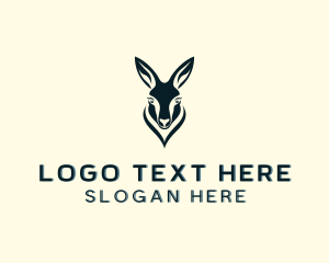 Wildlife - Wildlife Animal Kangaroo logo design