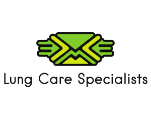 Green Mail Envelope  logo design