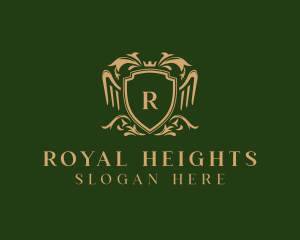 Royal Premium Shield logo design