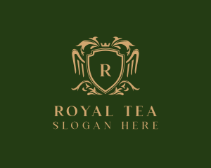 Royal Premium Shield logo design