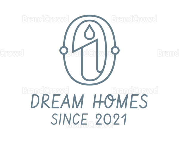 Blue Candle Home Decor Logo