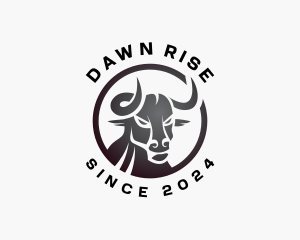 Bull Ranch Horn Logo