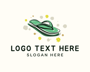 Outdoor - Footwear Outdoor Slippers logo design