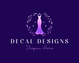 Fashion Designer Gown logo design