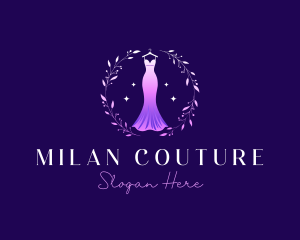 Fashion Designer Gown logo design