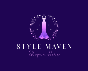 Fashion Designer Gown logo design