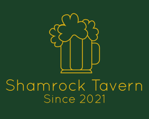 Clover Beer Pub logo design