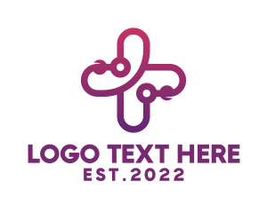 Teleconsultation - Pharmacy Medical Health logo design