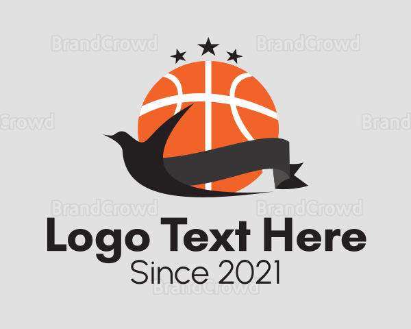 Basketball Sport Bird Logo