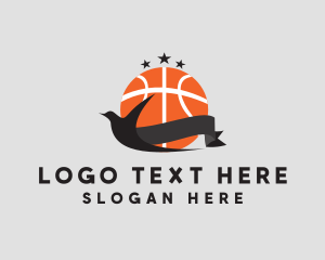 Avian - Basketball Sport Bird logo design