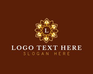 Pattern - Flower Elegant Boutiqe logo design