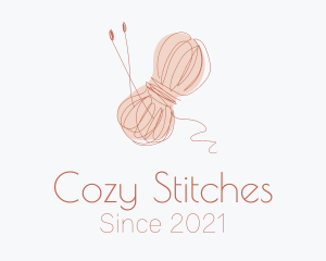 Crochet - Crochet Thread Needle logo design