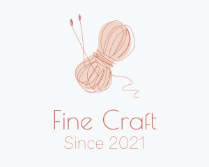 Crochet Thread Needle logo design