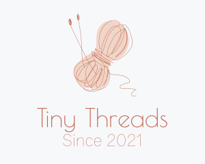 Crochet Thread Needle logo design