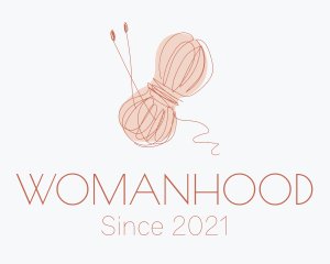 Weaver - Crochet Thread Needle logo design