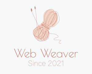 Crochet Thread Needle logo design