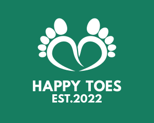 Toes - Toddler Feet Clinic logo design