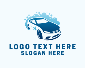 Automobile - Clean Luxury Car Wash logo design