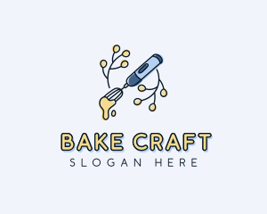 Baking Whisk Bakery  logo design