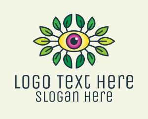 Treatment - Organic Eye Health logo design
