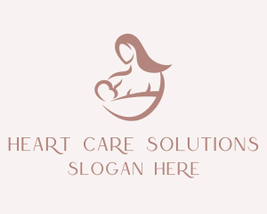 Child Care Breastfeed logo design