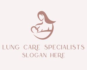 Child Care Breastfeed logo design