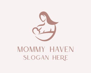 Child Care Breastfeed logo design