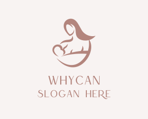 Pediatrician - Child Care Breastfeed logo design