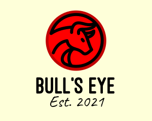 Raging Bull  logo design