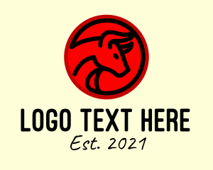 Bullfight - Raging Bull logo design