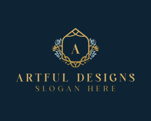 Floral Fashion Boutique logo design