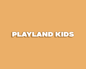 Playful Childish Clothing logo design