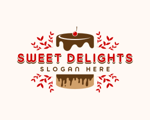 Chocolate Cake Bakery logo design