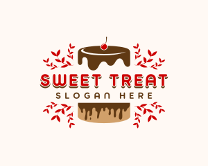 Chocolate Cake Bakery logo design