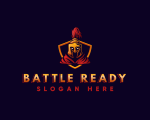 Spartan Roman Warrior logo design