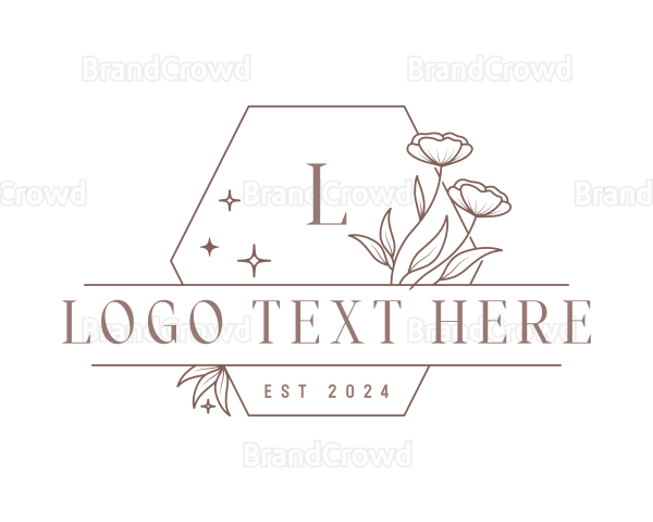 Flower Bloom Floral Logo