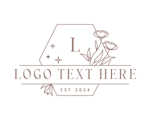 Vines - Flower Bloom Floral logo design