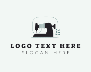 Alterations - Sewing Machine Spool logo design