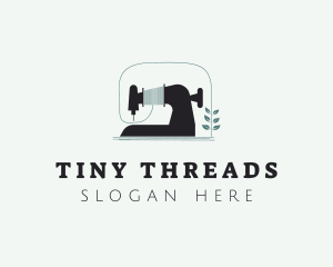 Sewing Machine Spool logo design