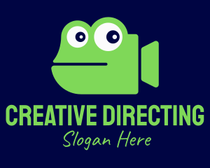 Directing - Green Frog Film logo design