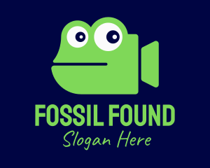 Green Frog Film logo design