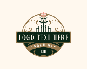 Boutique - Elegant Vineyard Garden logo design