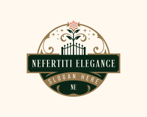 Elegant Vineyard Garden logo design