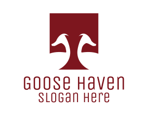 Goose - Duck Farm Animal logo design