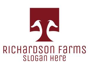 Duck Farm Animal  logo design