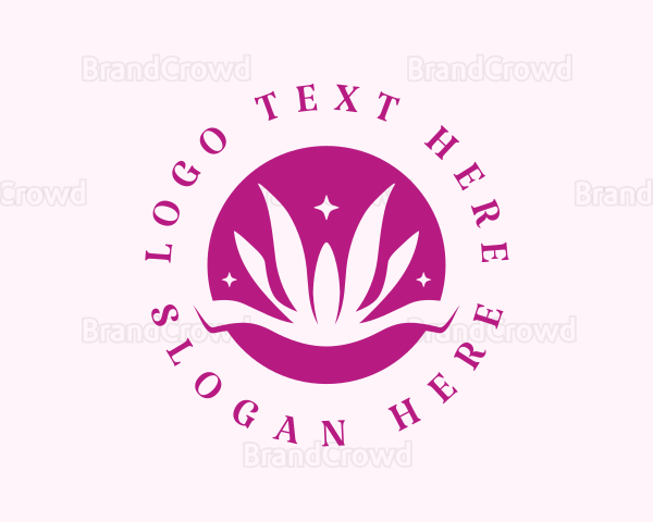 Lotus Flower Wellness Logo