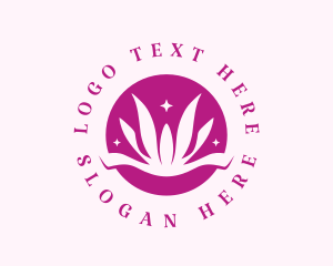 Herbal - Lotus Flower Wellness logo design