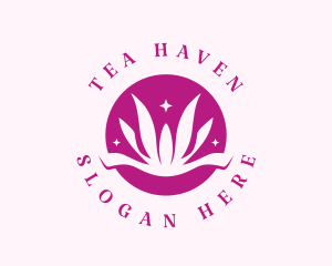 Lotus Flower Wellness logo design