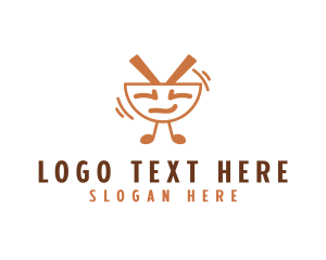 Meal - Oriental Bowl Kitchen logo design