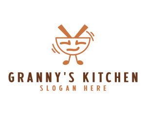 Oriental Bowl Kitchen  logo design